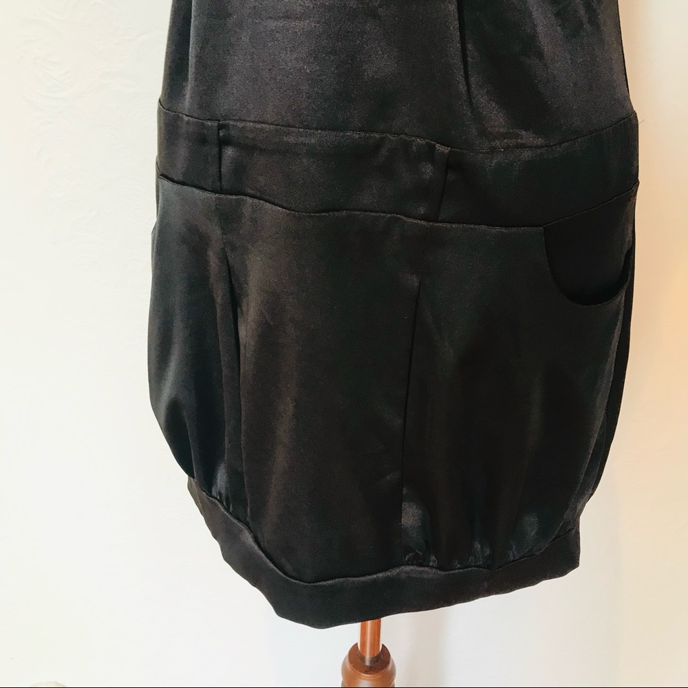 Bariano Size 8 Evening Club Event Black LBD Dress - Picture 4 of 9